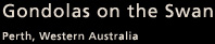 Gondolas on The Swan - Gondola Rides Perth WA, Gondolas Perth, Gondola Hire Perth, Swan River, Western Australia